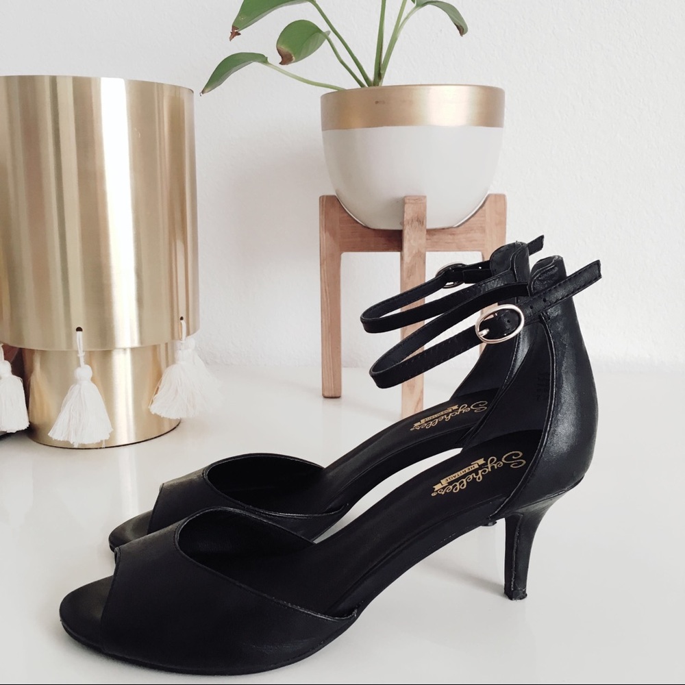 Black Seychelles Heels